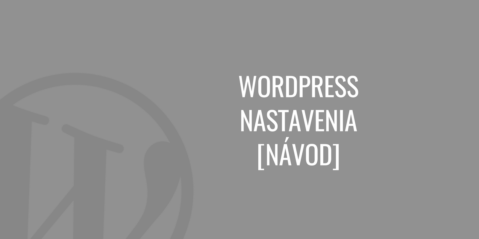 Configuración de WordPress